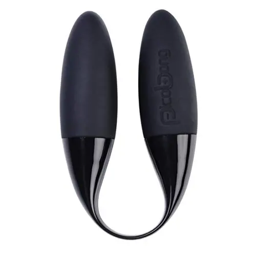 Sekswj 100% High Quality 18 Multi Speeds 12 Modes Black Powerful Silicone Relaxing Toy for Couple Toys (2 AAA Battery) Discreet Package