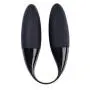 Sekswj 100% High Quality 18 Multi Speeds 12 Modes Black Powerful Silicone Relaxing Toy for Couple Toys (2 AAA Battery) Discreet Package