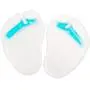 3 Pairs Soft Self-Adhesive Silicone Gel Forefoot Cushions Forefoot Pain Relief Grip Pads Non Slip Pain Relief Sandal Insoles for Thong Slipper Protectors Toe Posts Protectors for Women Men (Random)