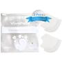 VivoFoot Gel Heel Protectors,Heel Pain and Cracked Heels Relief for Men and Women (2 Pairs)