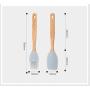 Kitchenware silicone brush barbecue scraper spatula set