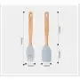 Kitchenware silicone brush barbecue scraper spatula set