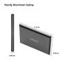 500GB External Hard Drive Portable - Maxone Ultra Slim 2.5 External HDD USB 3.0 for PC, Mac, Laptop, PS4, Xbox one - Charcoal Grey