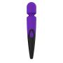 Velocity Waterproof 10 Speed Silicone Wireless Therapeutic Massager Wand, Purple
