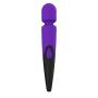 Velocity Waterproof 10 Speed Silicone Wireless Therapeutic Massager Wand, Purple