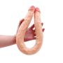 JRZDFXS Silicone 21.56 inch Realistic and Extremely Soft Adult Toy Big Size Double D-ong for Women for Female Beginner Personal Body