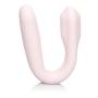 CalExotics Inspire Vibrating Curve Massager - Waterproof Sex Toys for Couples - Rechargeable Waterproof Massager - Flexible Adult G Spot Vibe - Pink