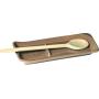 Emile Henry Made In France Oak Ridged Spoon Rest