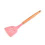 Hjyi Kitchen Cooking Wooden handle silicone Kitchenware nine pieces set non-stick pot cooking shovel set high temperature resistant kitchen utensils