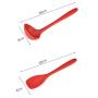 SKYyao Kitchen utensil set Silicone cookware set non-stick cooking shovel spoon 12-piece set silicone kitchenware nylon + silicone