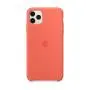 Apple Silicone Case (for iPhone 11 Pro Max) - Clementine (Orange)