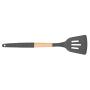 Kitchenware, Beech Handle Silicone Kitchenware Non-Stick Kitchen Cookware (Drain Shovel)