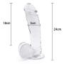 Wushuangyu 9.44 Inch Tools with Suction Cup Female Lifelike Toys for Women - Vibrant Toy