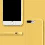 Yajuhoy iPhone 8 Plus Case / iPhone 7 Plus Case, Liquid Silicone Gel Rubber Case Soft Microfiber Cloth Lining Cushion Compatible with Apple iPhone 8 Plus (2017) / iPhone 7 Plus (2016) - Yellow