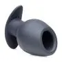 Master Series Ass Goblet Silicone Hollow Anal Plug, Small