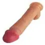 HUANAI 8.26- Inch Realistic Silicone Massager Toys Lifelike D?ld? with Suction Cup for Women Play 1009-J