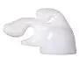 Massager Attachments Massage Attachment Accessory Silicone (White)