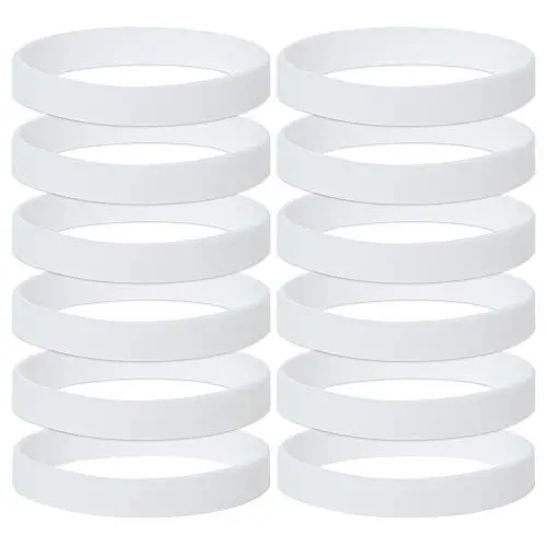 GOGO Wholesale Rubber Bracelets for Kids Silicone Wrist Bands for Events Rubber Bands Party Favors