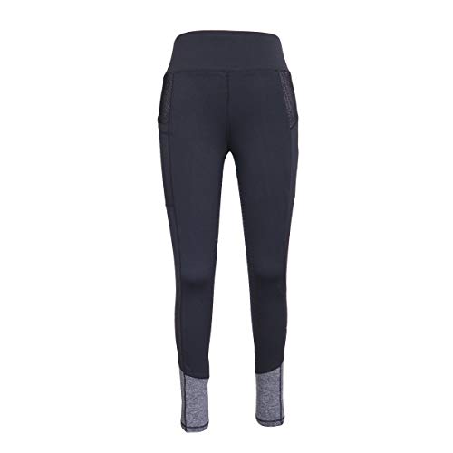 HR Farm Womens Silicone Tights Horse Riding Gel Grip Pull On Leggings with Pocket