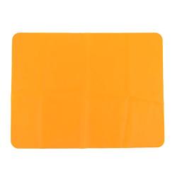 uxcell Silicone Kitchenware Rectangle Heat Resistant Teapot Cup Bowl Coaster Mat Pad Orange