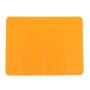 uxcell Silicone Kitchenware Rectangle Heat Resistant Teapot Cup Bowl Coaster Mat Pad Orange