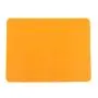 uxcell Silicone Kitchenware Rectangle Heat Resistant Teapot Cup Bowl Coaster Mat Pad Orange