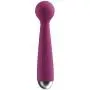 New Silicone Mini Travel Massage Waterproof Rechargeable Premium Wellness Full-Body Massage Wand + Includes a Free DONA Kissable Massage Oil 4oz