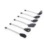 JunbosiKitchenware Cooking Cookware 6 Piece Set Silicone Shovel Spaghetti Spaghetti Scraper Spoon Kitchenware