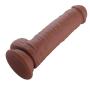 BaiYun-Love 6" Waterproof Remote Control Massager Wand 10 Vibrating Massage Toy Realistic Silicone Vibratior (Color : Flesh) BaiYun-Love (Color : Brown)