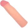 Silicone 2&quot Penis Extension - Realistic Cock Extender with Veins and Lifelike Tip