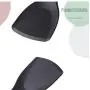 Kitchenware Utensils Set 2 Piece Premium Silicone Stainless steel Heat Resistant Non-Stick Cooking Professional Tools Black