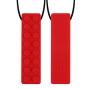 RTMOK Silicone Sensory Chew Necklace Brick, Textured Chewing Pendant Oral Motor Teething and Biting Chewy Toys for Autism ADHD Anxiety Toddlers Boys Girls Biting Needs