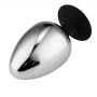 LLFX Large Anàl Plug Solid Metal with Silicone Base Anàl Expansion Toys Backpack