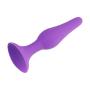 JunRP 4Pcs/Set Soft Medical Silicone Trainer Kit ?n?.les Plù-.gs Beginner Set for Women and Men (Purple)