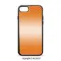 SCOCICI Non-Slip Drop Protection Smart Cell Phone Case Beach Desert Hot Summer Inspire with Ray in Middle Orange Colored Modern Design Art Print Compatible with iPhone 7