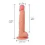 sunnieei Silicone D?dL&? 10 inch Toys for Women with Hands-Free Suction Cup (Flesh-MKNLGHT049)