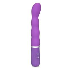 Pleasure Toy Battery Operated Clit Vibrator, Viberator, 10 Mode Vibration, Medical Grade Silicone, Curving Tip for Orgasmic Stimulation, Waterproof