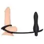 Male Prostate G-spot Massager 10 Speed Anal Plug Vibrator Silicone Butt Plug Delay Ejaculation Ring Toy for Men
