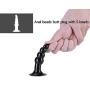 Mayli Beginner Anales Trainer Kits Soft Silicone Starters Set T-bar Base Toys, 6 Pcs + 1 Gift Ring