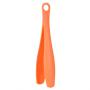 Craig 4pcs Plastic Kitchen Tongs BBQ Tongs Utility Tong Cooking Utility Tong Orange