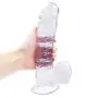Wushuangyu 9.44 Inch Tools with Suction Cup Female Lifelike Toys for Women - Vibrant Toy