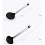 Kitchenware set, 8 piece set of silicone kitchen utensils, stainless steel handle, heat resistant and nonstick cooking tools