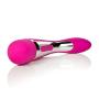CalExotics Embrace Body Wand Massager ? Silicone Waterproof Vibrator ? 7 Function Rechargeable Adult Sex Massager for Couples - Pink