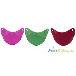 Halees Kitchenware Silicone Egg Poachers Set of 2