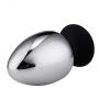 LLFX Large Anàl Plug Solid Metal with Silicone Base Anàl Expansion Toys Backpack
