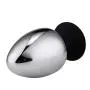 LLFX Large Anàl Plug Solid Metal with Silicone Base Anàl Expansion Toys Backpack