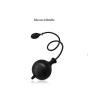 WY-LOVE Big Ball Silicone Bendable Flexible Large Beads Plug Toys for Men - Huge Size Insert Stǐck - Inflatable (Size : L)