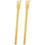 RENOOK Back Scratcher, 2 Piece 17" Natural Strong Sturdy Traditional Bamboo Wooden Body Relaxation Massager for Itching Relief, Best Gift for Parents，Friends，Yourself and More.