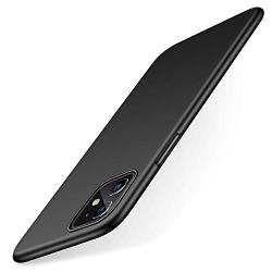 TORRAS Slim Fit iPhone 11 Case, Hard Plastic PC Ultra-Thin Phone Cover Case with Matte Finish Coating Grip Compatible with iPhone 11 (6.1 Inch), Space Black