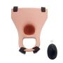 Suitable for Temple Neck Arm Shoulder T Shirt Wearable Auxiliary Simulation Silicone Toy, Wireless Remote Control Charging Massager Skin color By Luseeo